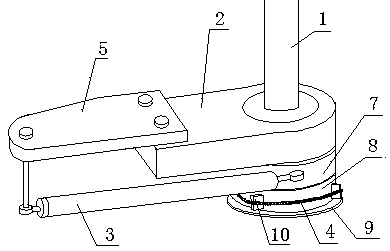 Automatic staple feeding device for silent retainer
