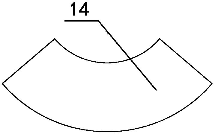 Batch arc-shaped plate cutting tool