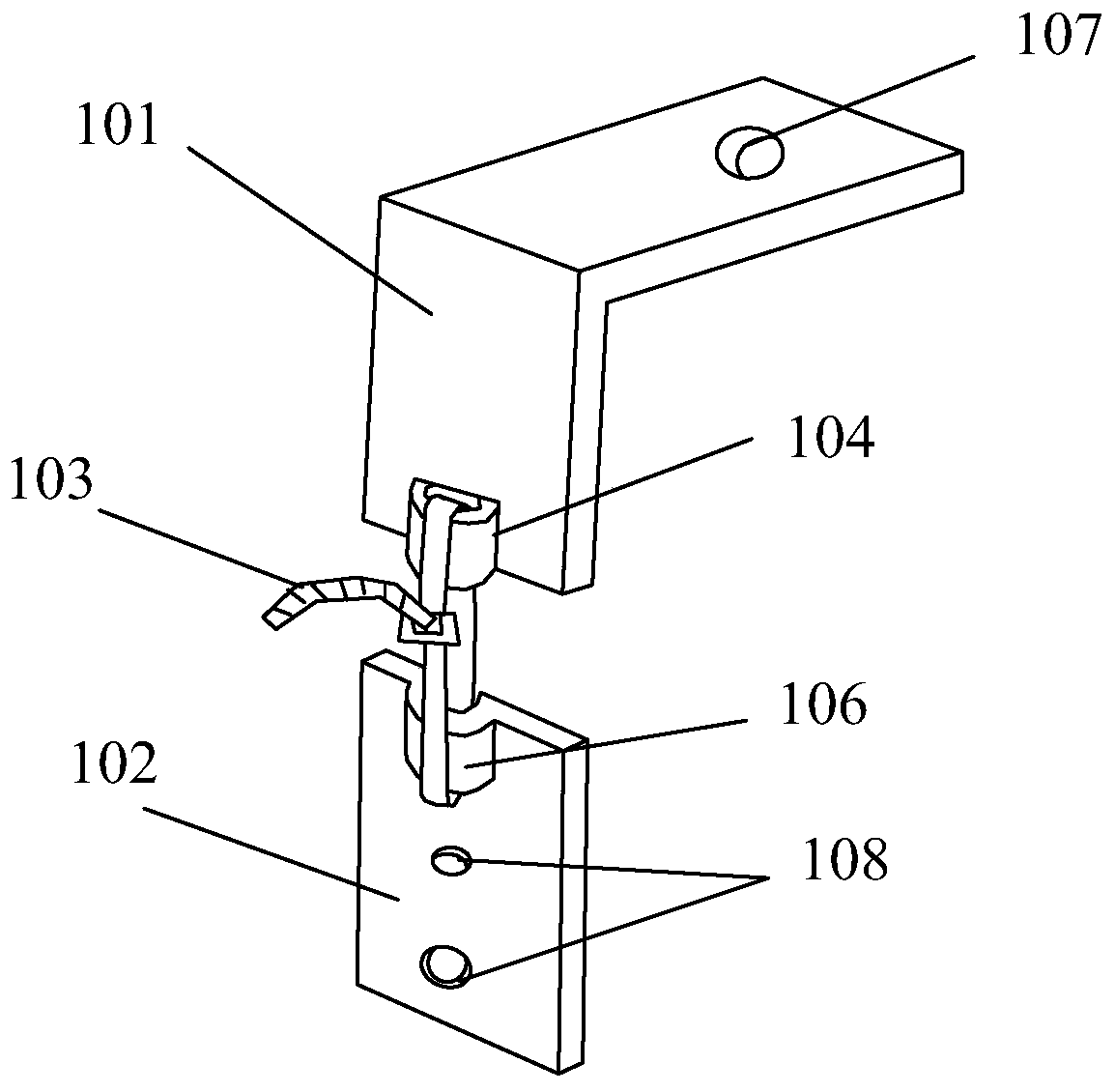 Turnover box based on corner lock fastening