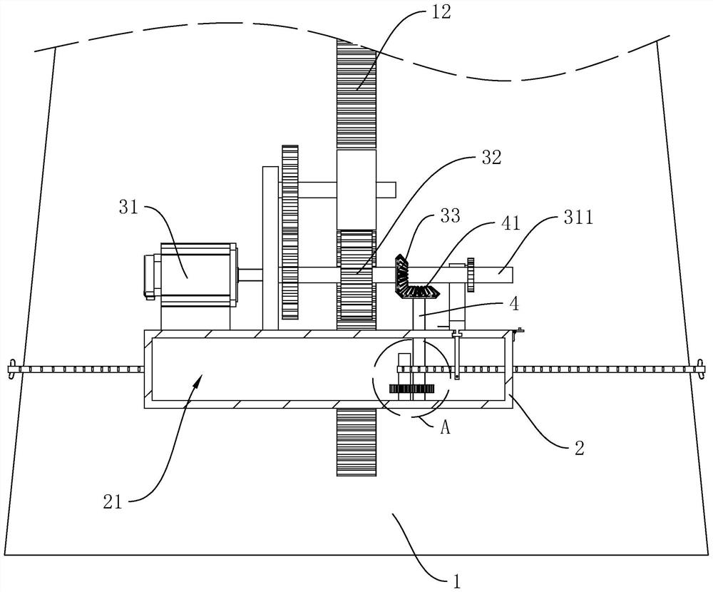 Wind power tower maintenance robot