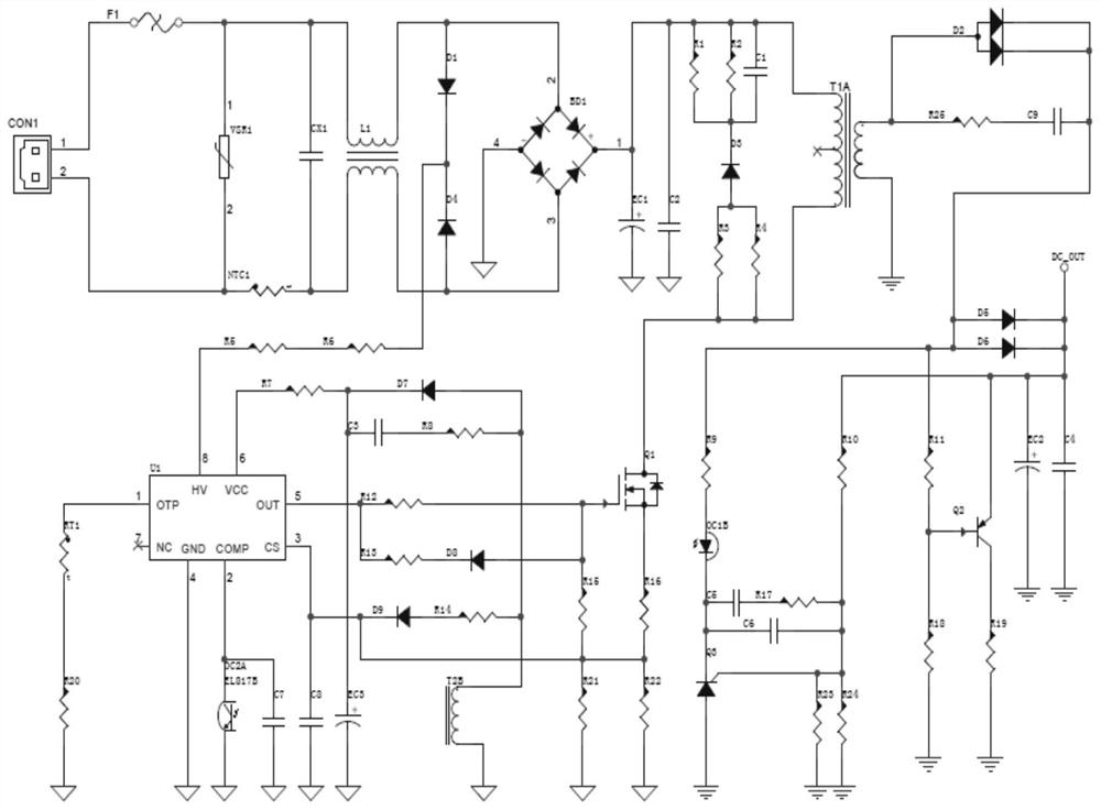 Residual voltage bleeder apparatus