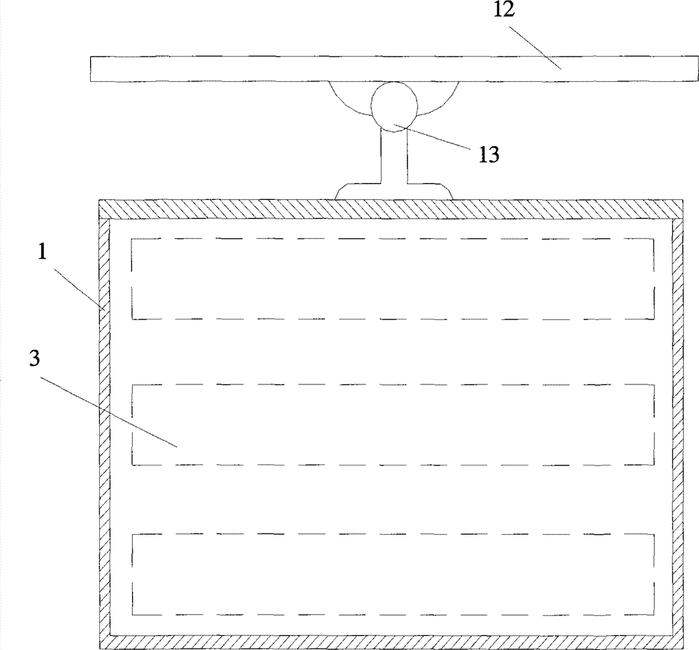 Horizontal typ draw-out type solar generating soilless cultivation device