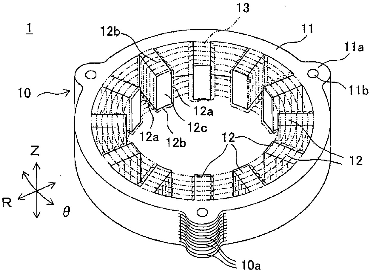 Stator for rotating electrical machine