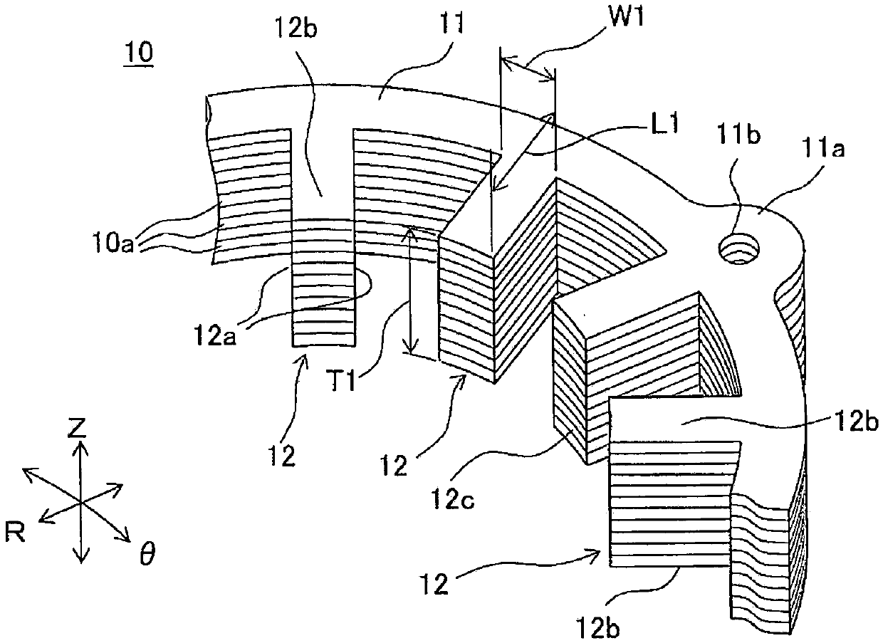 Stator for rotating electrical machine