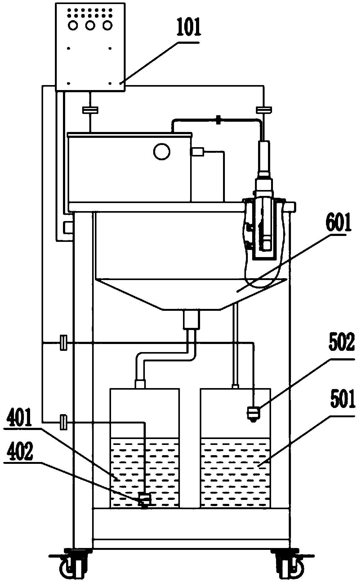 Ink-jet printing machine sprayer cleaning device and control method thereof