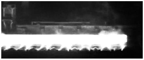 Rolling strip steel strip head curvature detection method and system, medium and electronic terminal