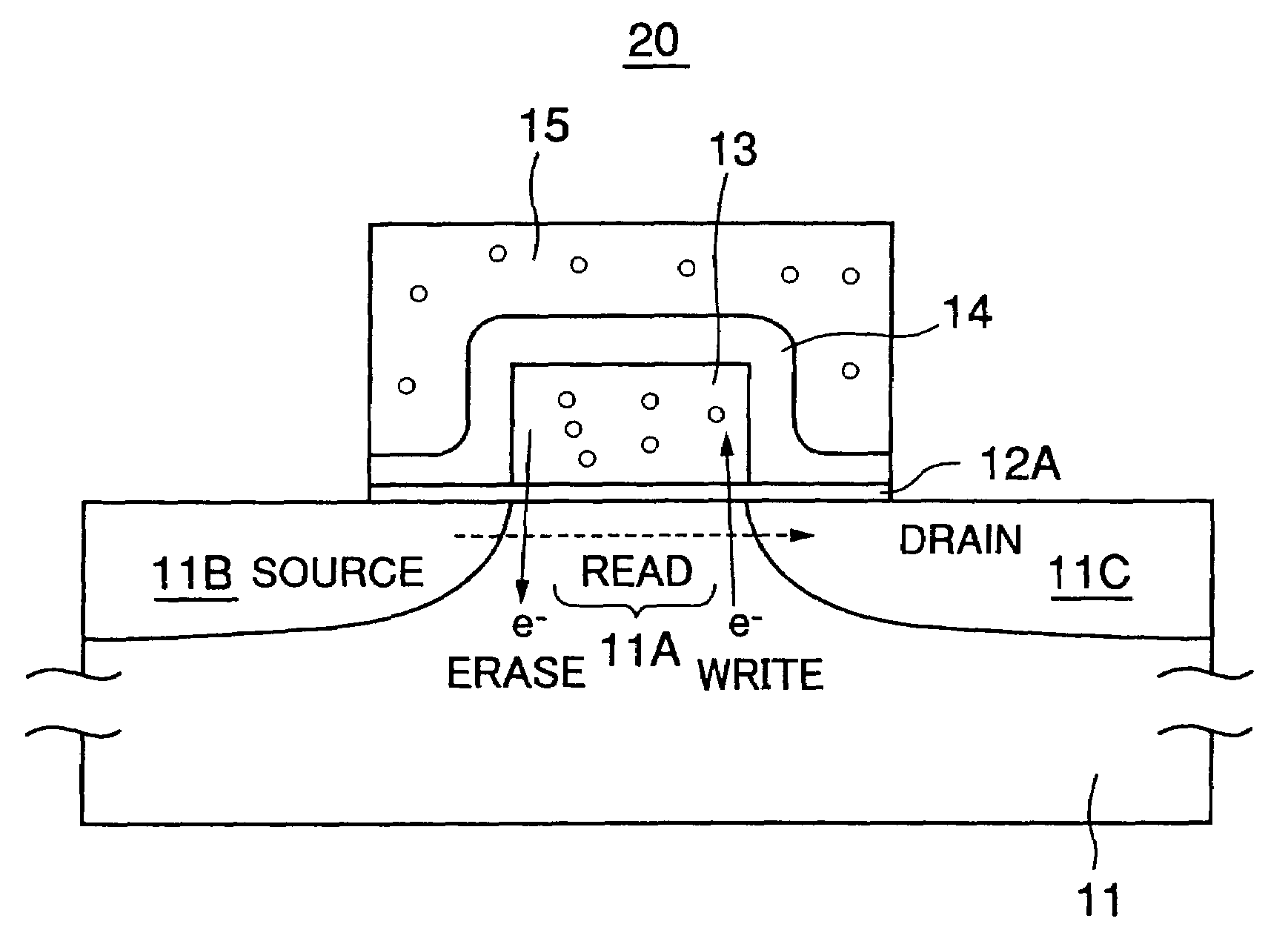 Dielectric film and method of forming it, semiconductor device, non-volatile semiconductor memory device, and production method for semiconductor device