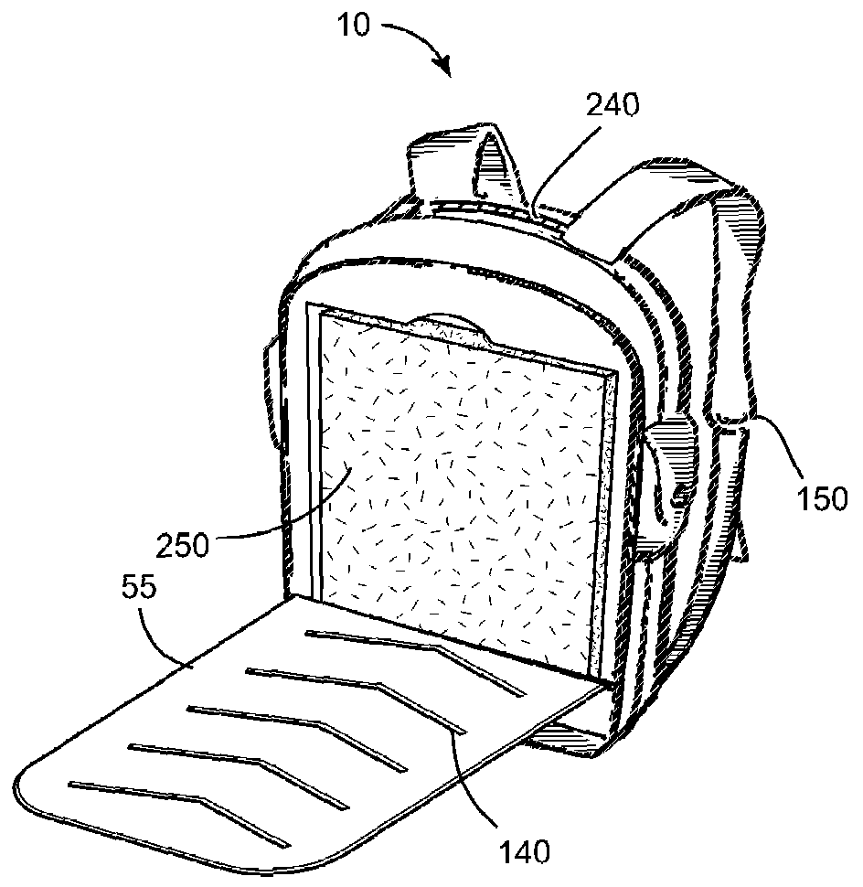 Backpack Laptop Tray
