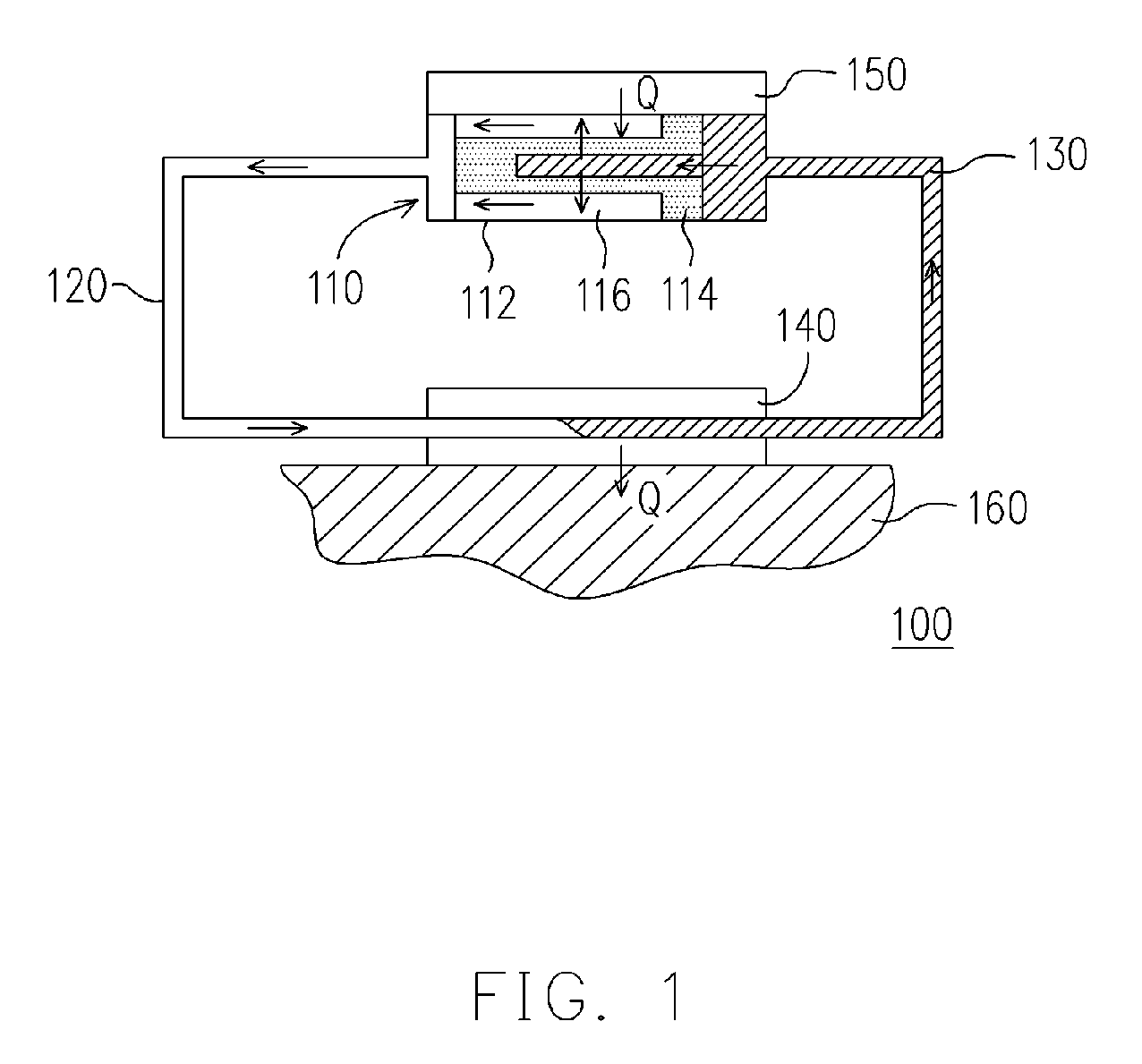 Heat pipe cooling system and thermal connector thereof