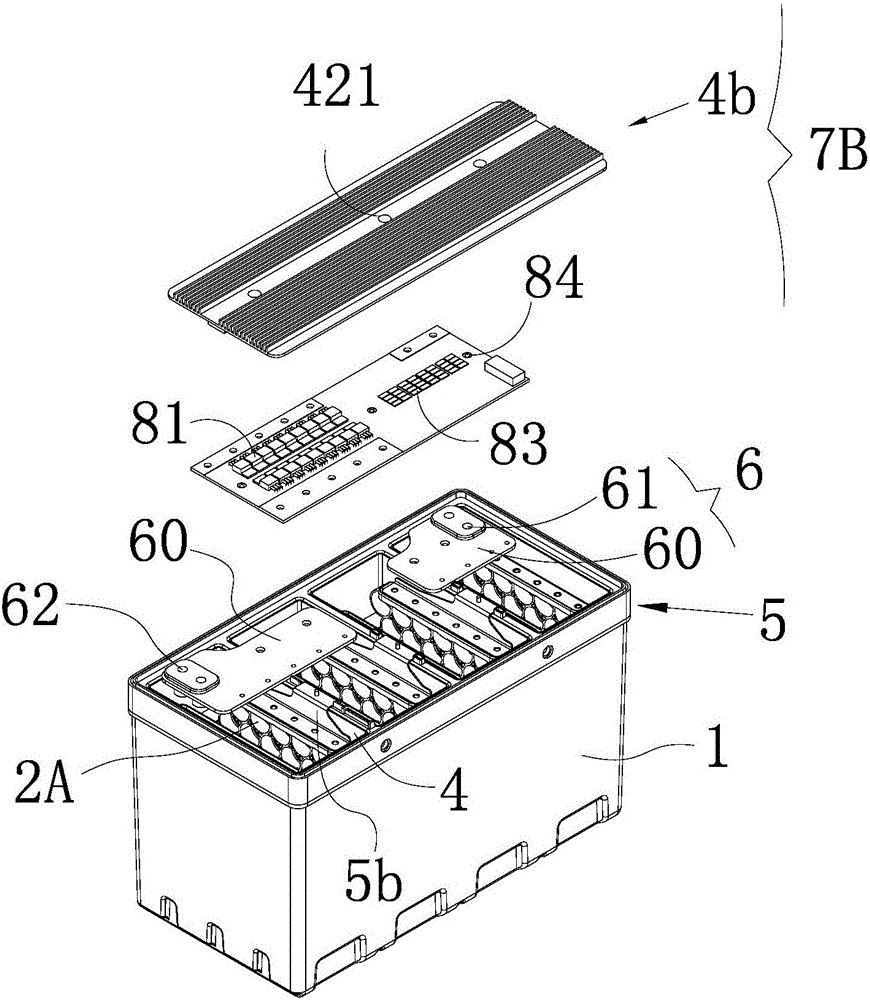 Battery component for new energy vehicles