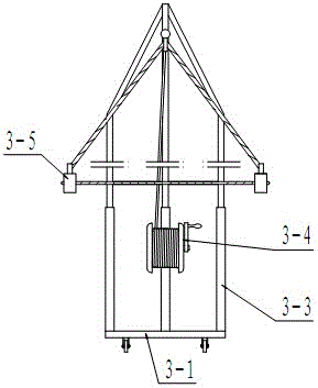 A transformer and jp cabinet disassembly lifting device