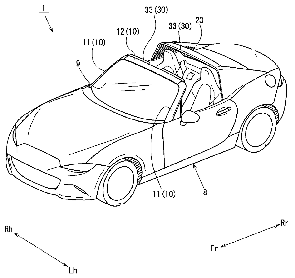 Deflector device