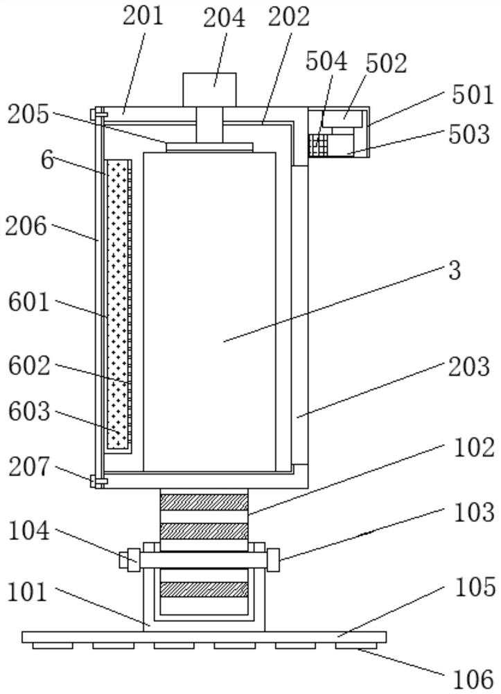 Intrinsic safety type display with explosion-proof device