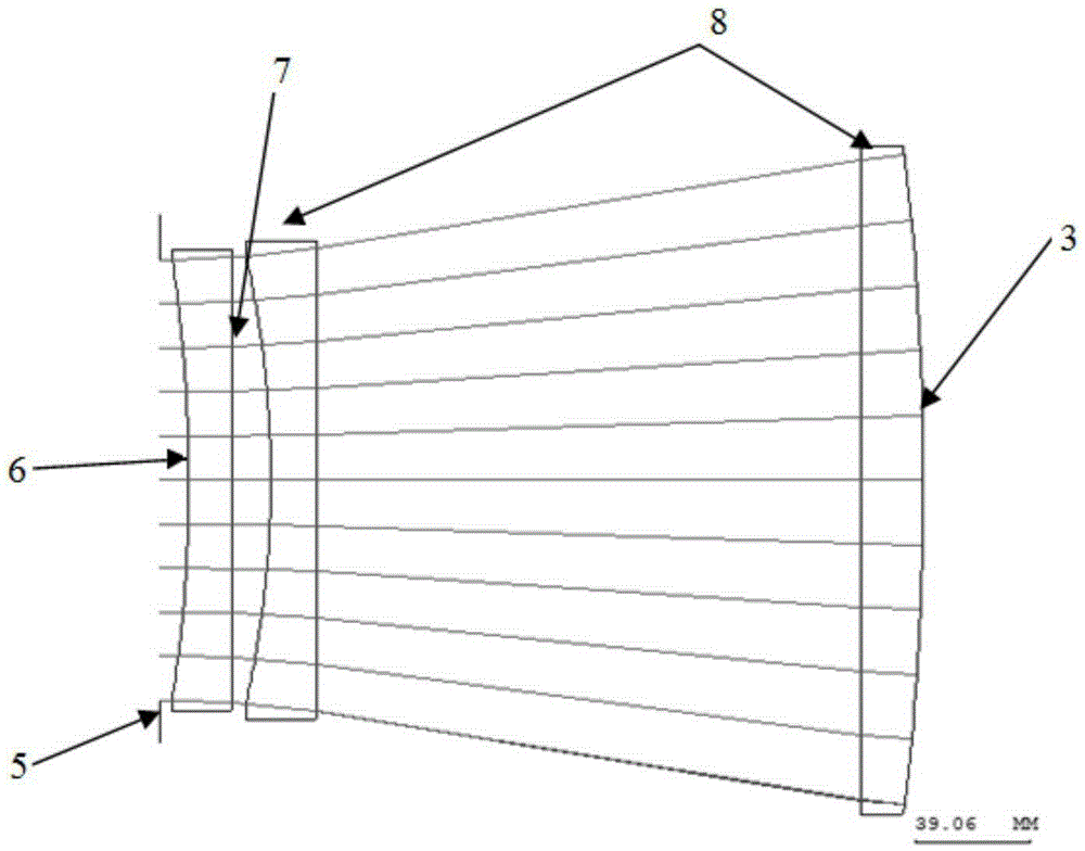 Etalon of convex reference surface with long radius of curvature