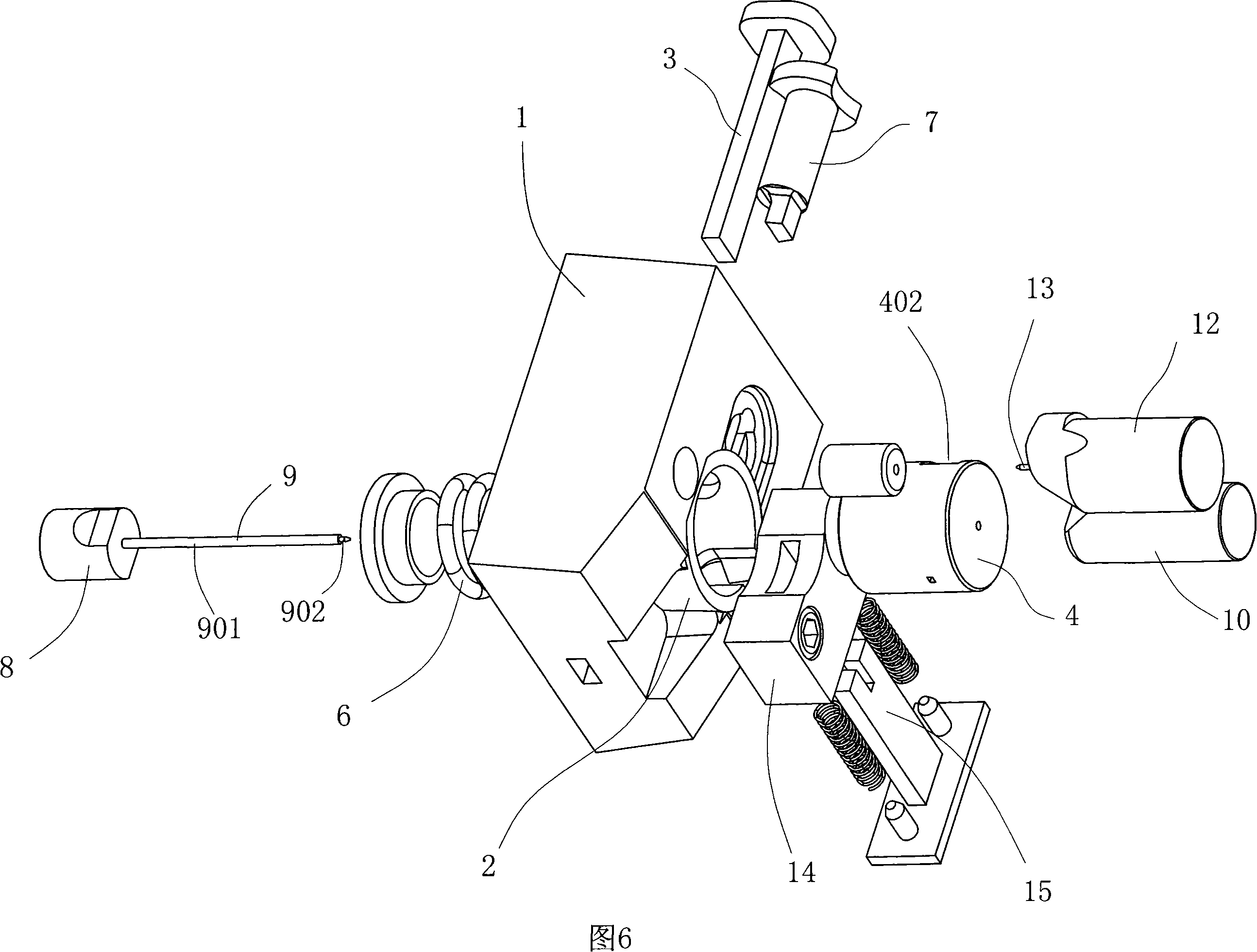 Cigarette lighter nozzle manufacture method and mould for the method