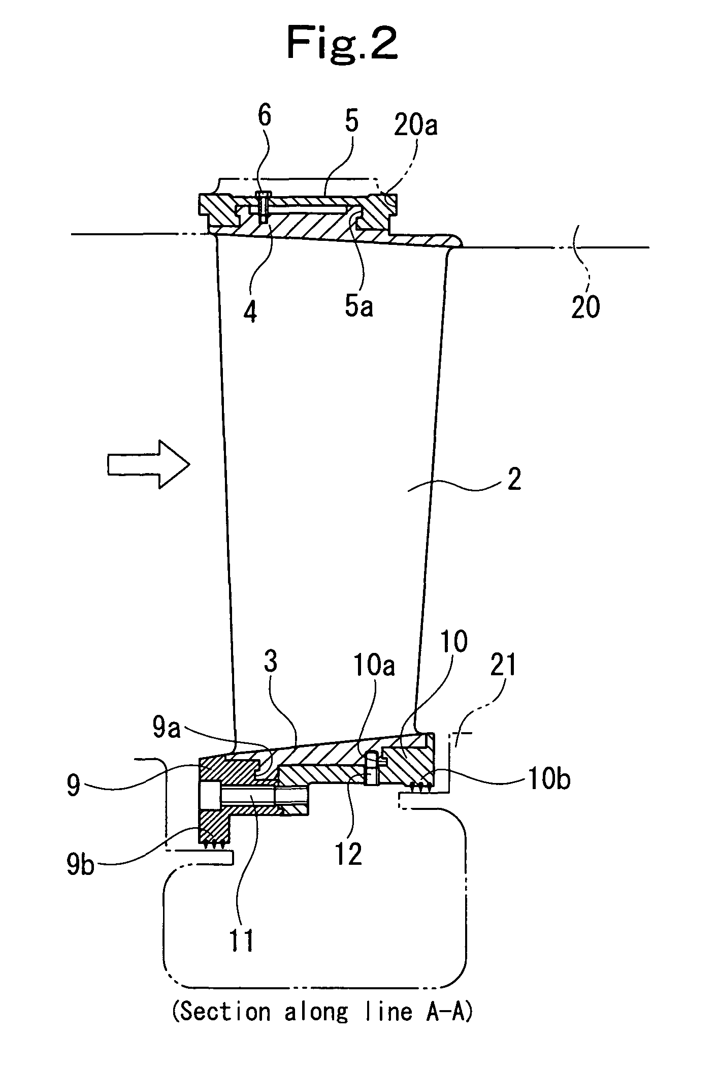 Stationary blade ring of axial compressor