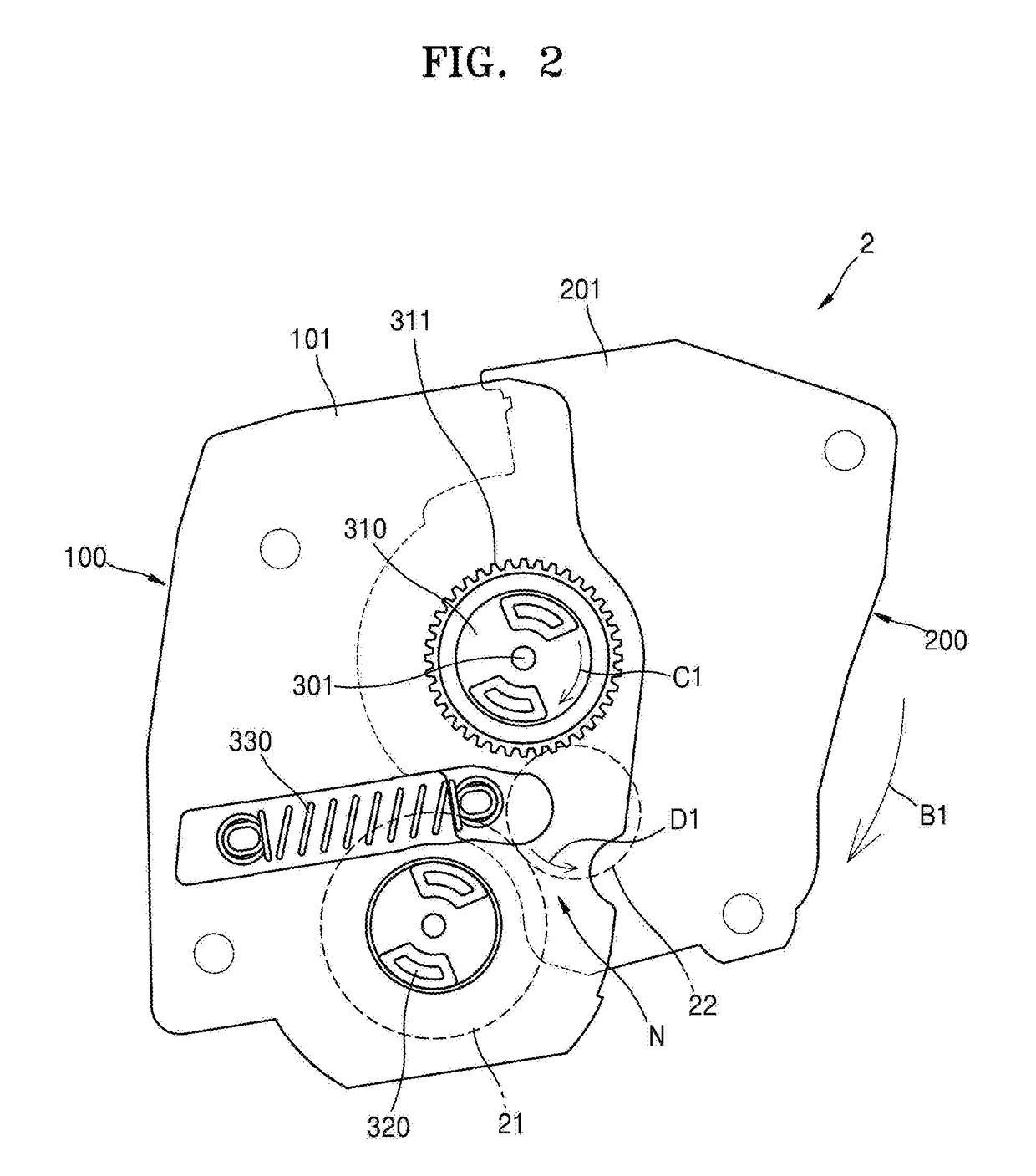 Development cartridge and electrophotographic image forming apparatus using the same