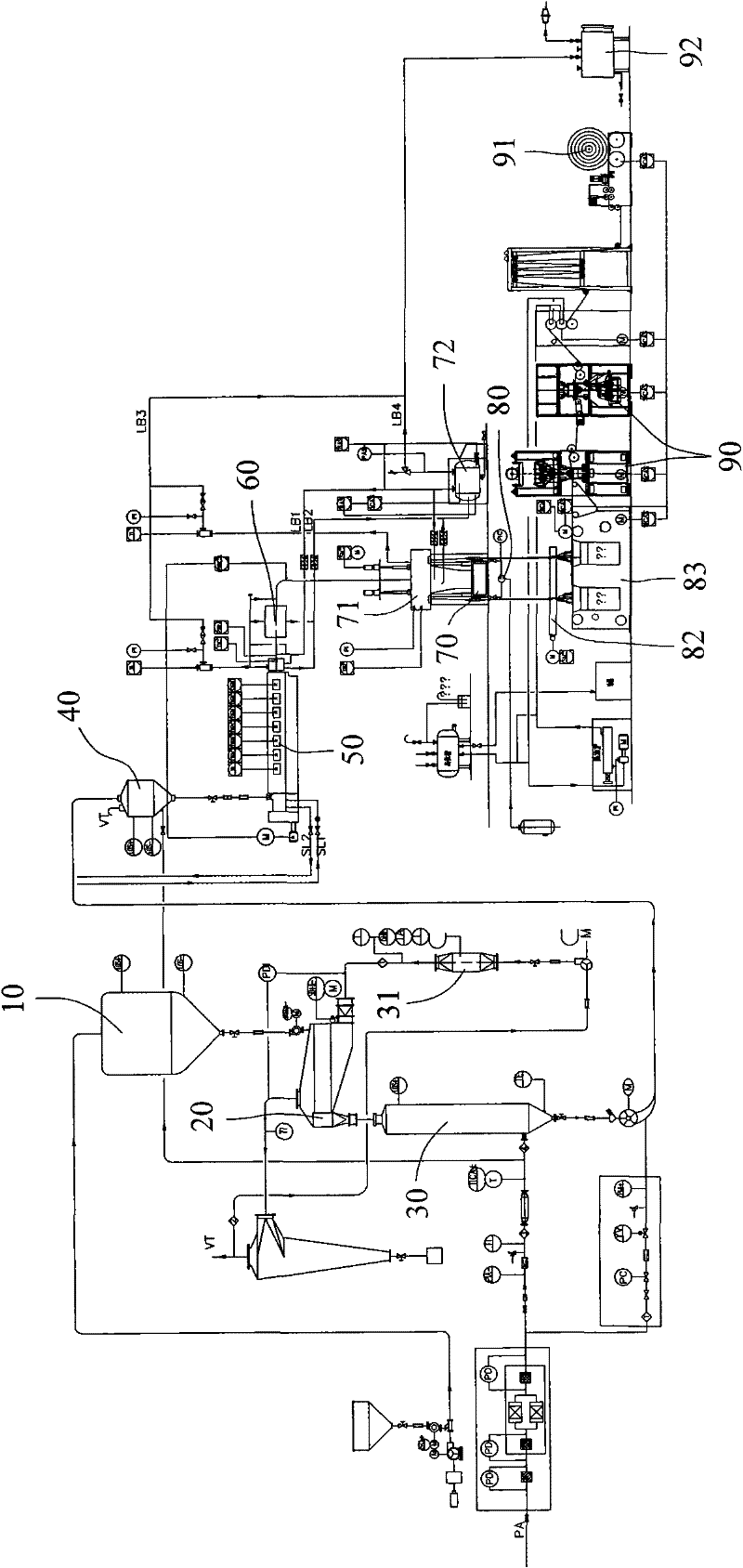 Method for preparing polyphenylene sulfide spun-bonded needle punched non-woven fabrics