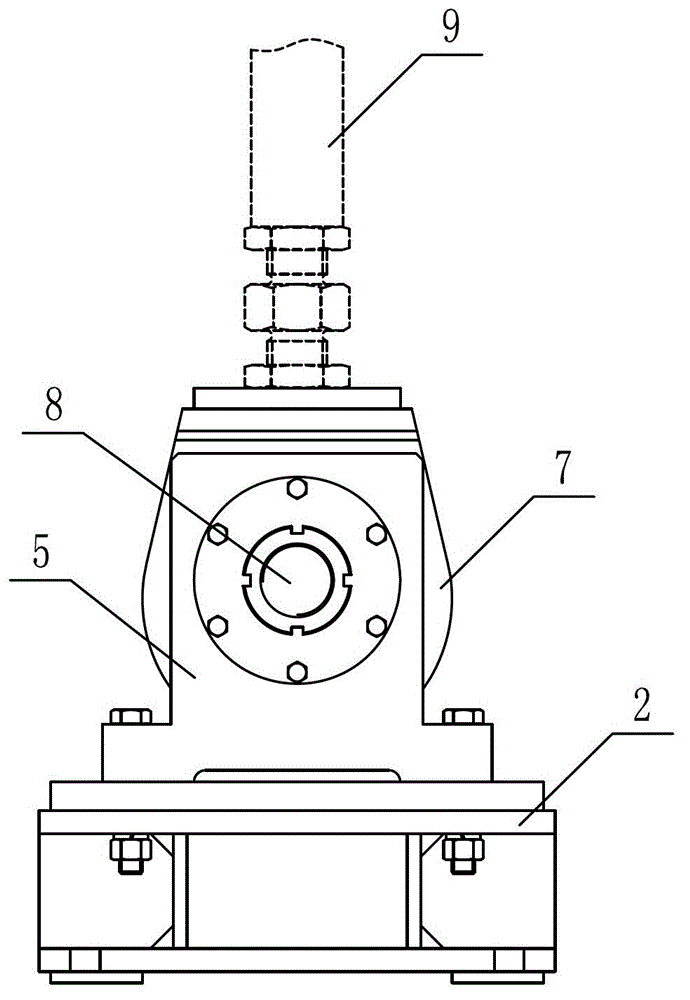 Crystallizer vibration generation device with online adjustable amplitude and vibration method of crystallizer vibration generation device