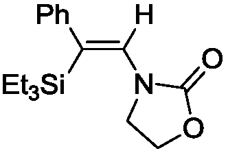 Method for preparing novel vinyl silicon compound