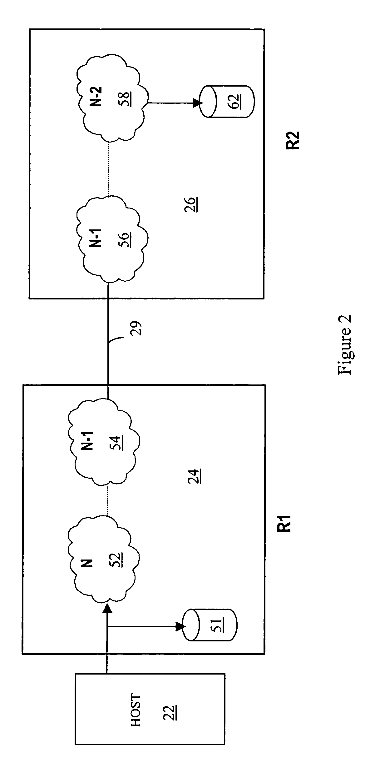 Data recovery for virtual ordered writes for multiple storage devices