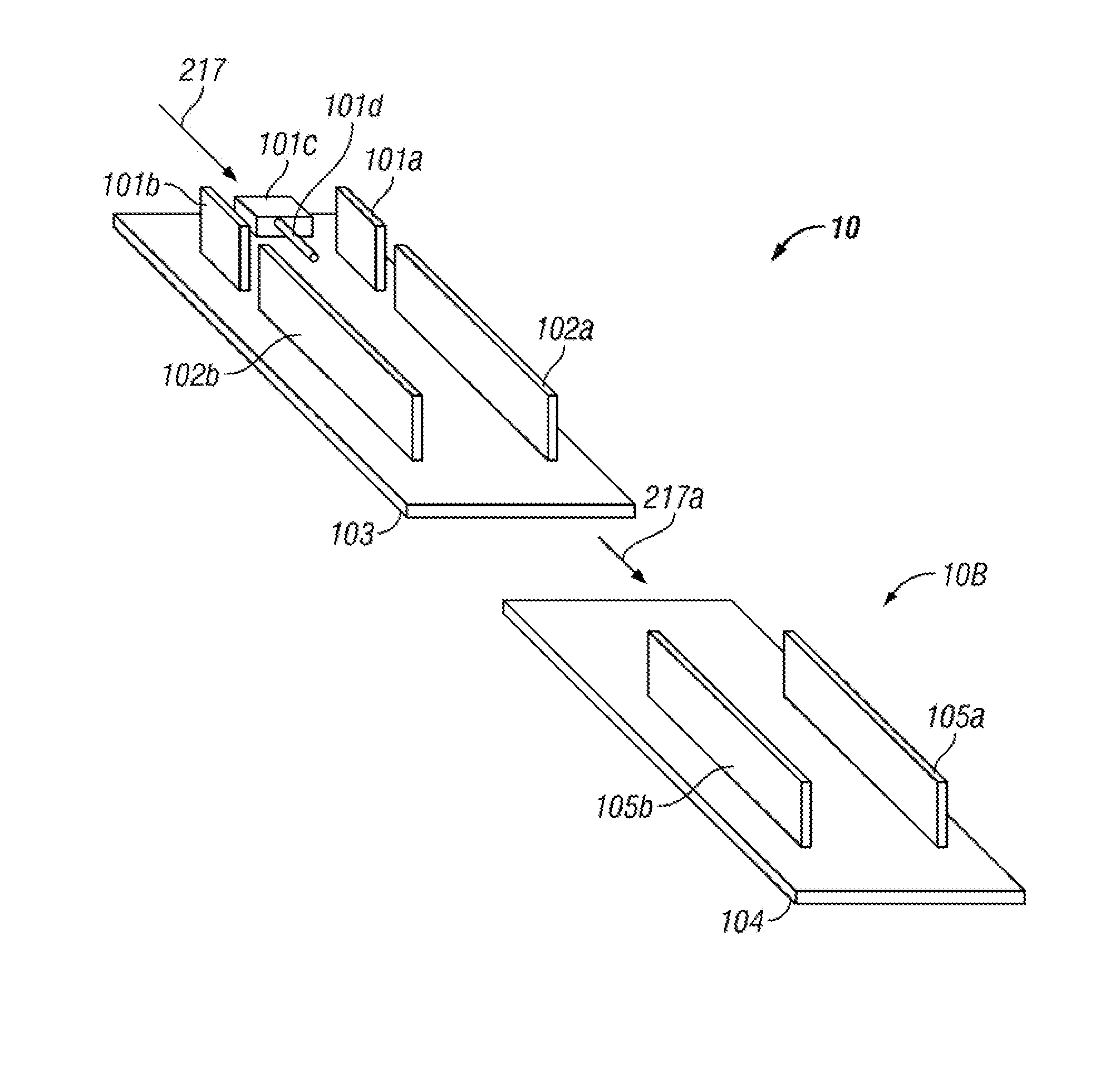 Micro-fabricated double condenser method and apparatus for the measurement of number-size distribution of airborne nano-particles