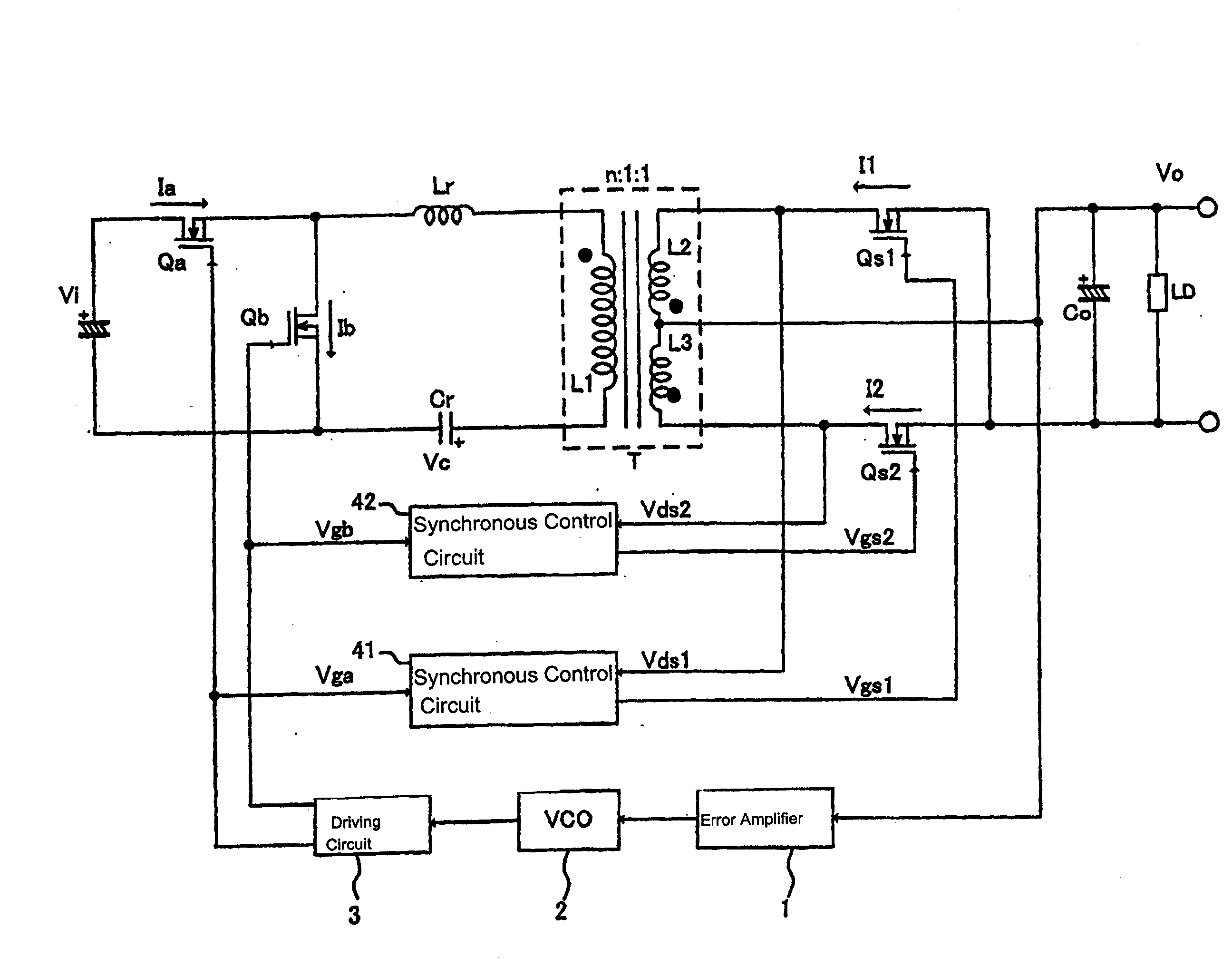 Switching power supply device and switching power supply control circuit