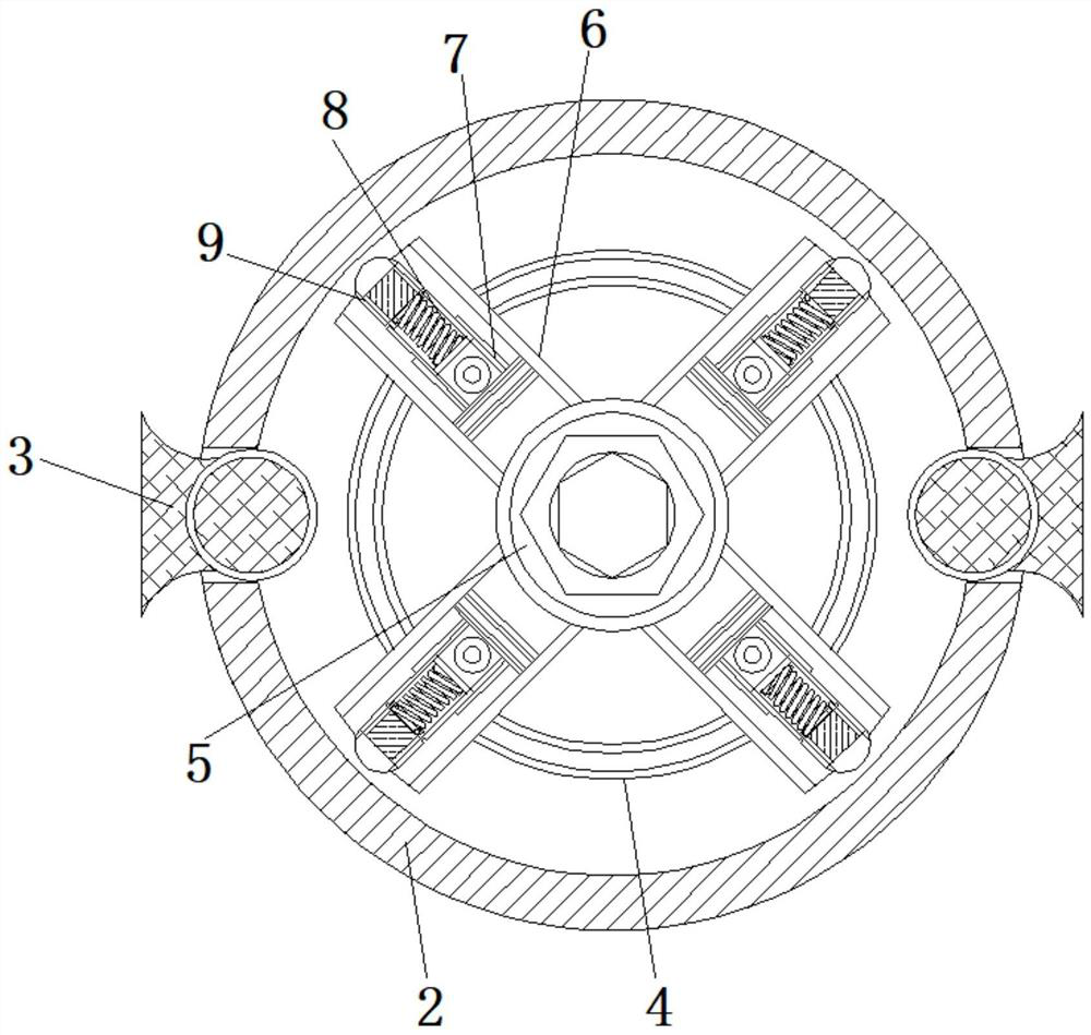 Energy-saving and environment-friendly auxiliary camera equipment with insect expelling effect