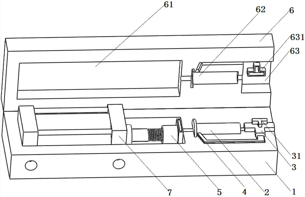 Single-tube automatic imaging injector