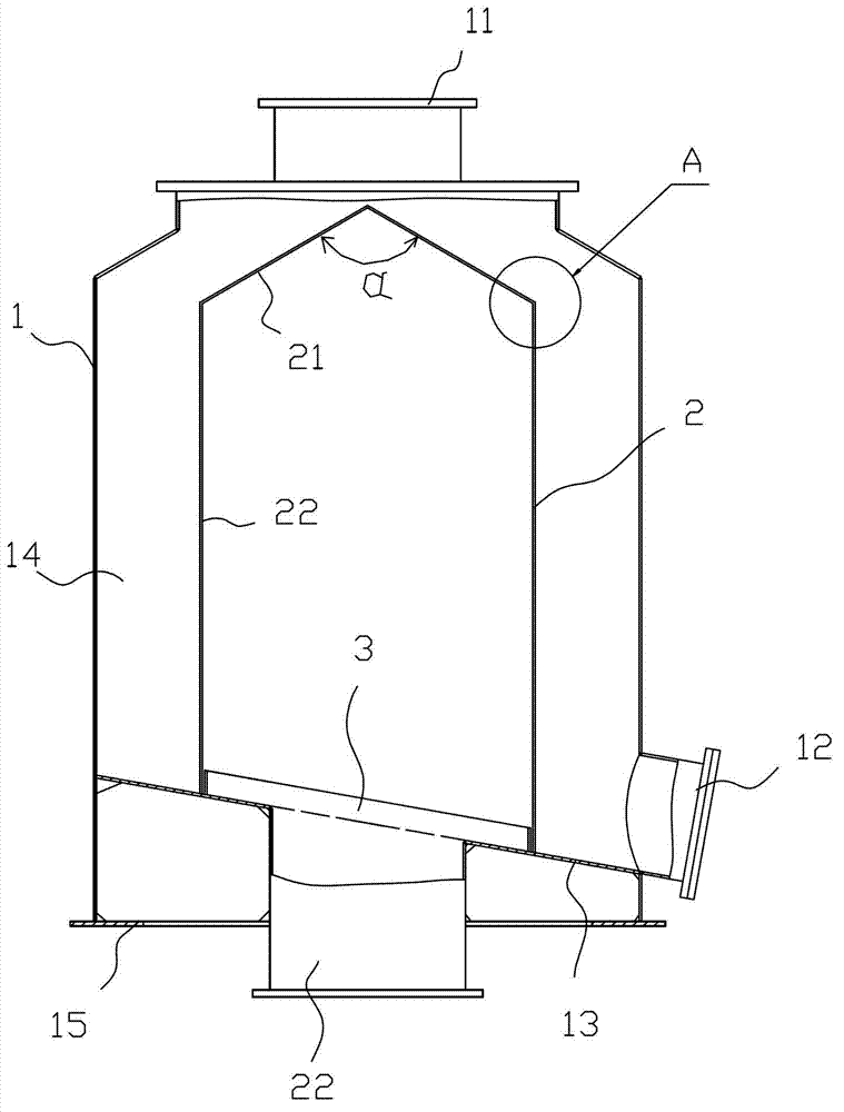 Crystal filter for wet-process phosphoric acid concentrating device