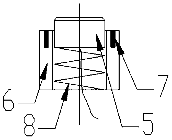 Elastic electrical contact device