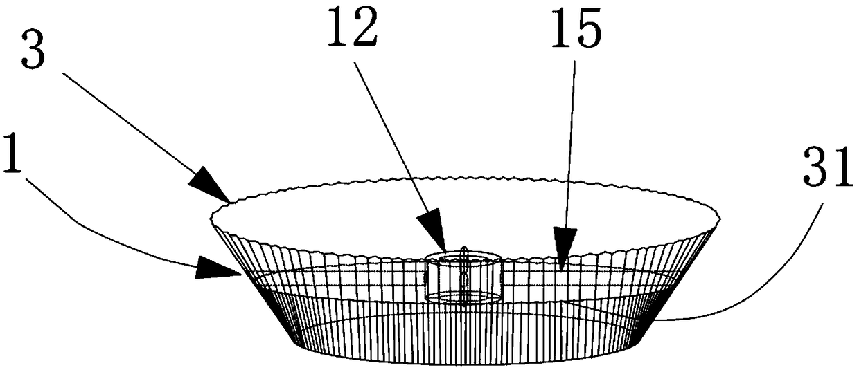 Plastic grinding disc