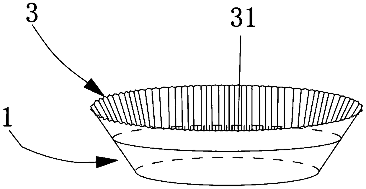 Plastic grinding disc