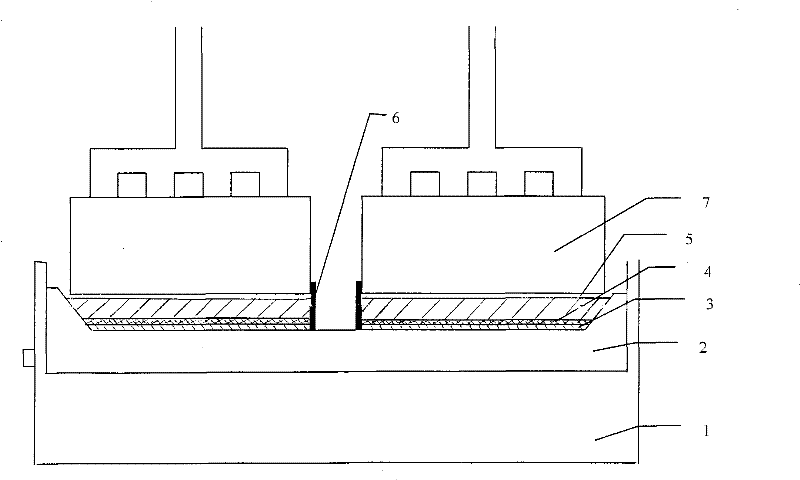 Method for baking coke particles for specially-shaped cathode aluminum electrolytic tank