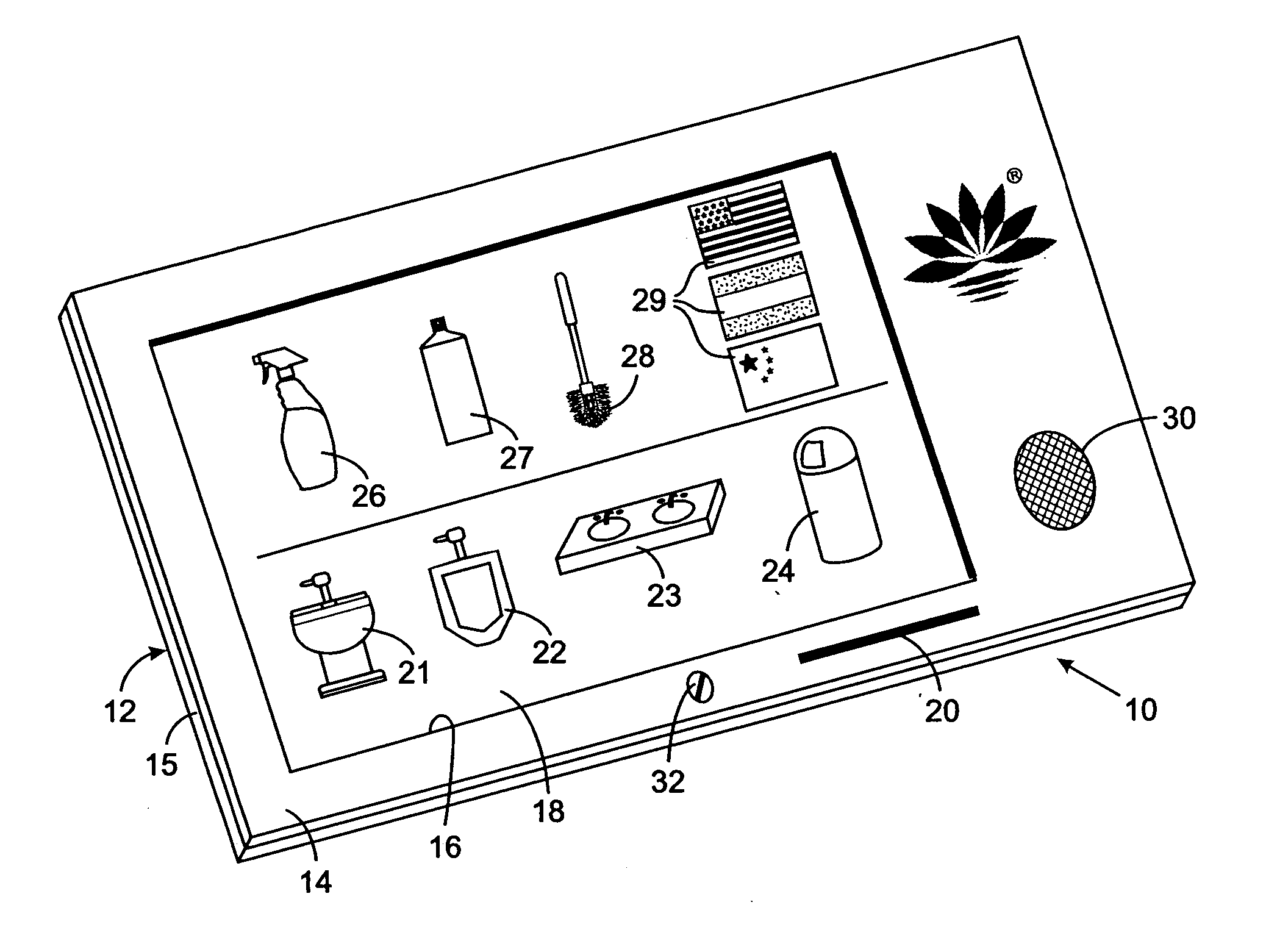 Vocational training apparatus that provides audio instructions