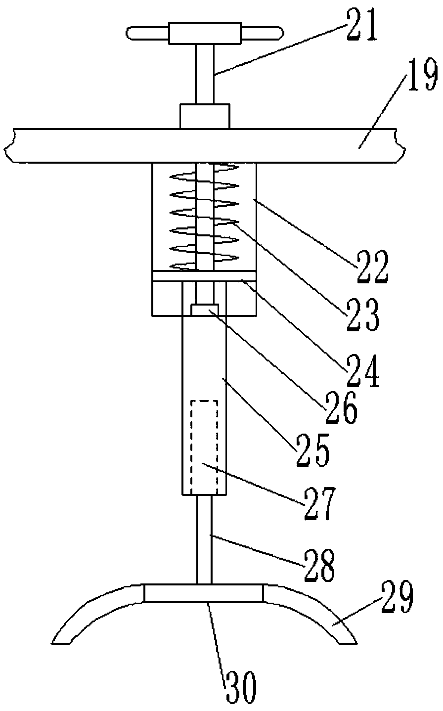 Bending device with bending degree being adjusted conveniently and for production of electronic product