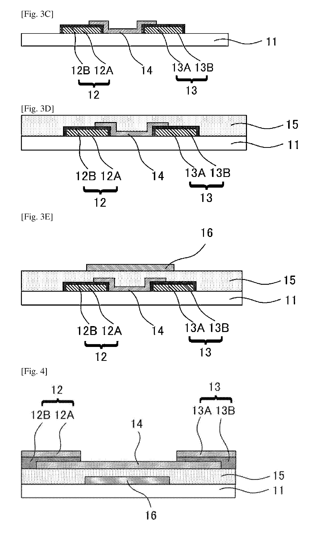 Field-effect transistor, method for producing the same, display element, image display device, and system