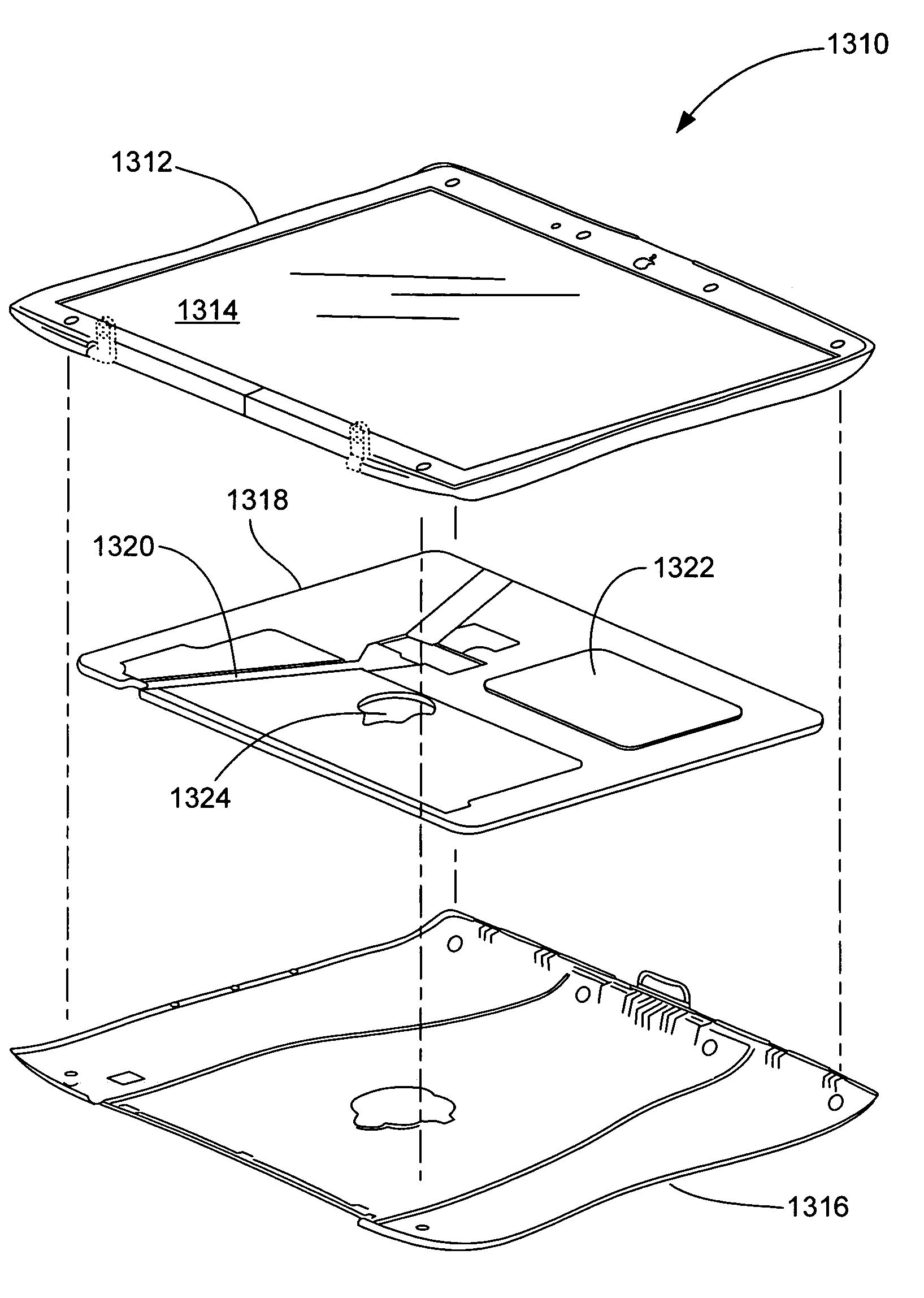 Display housing for computing device