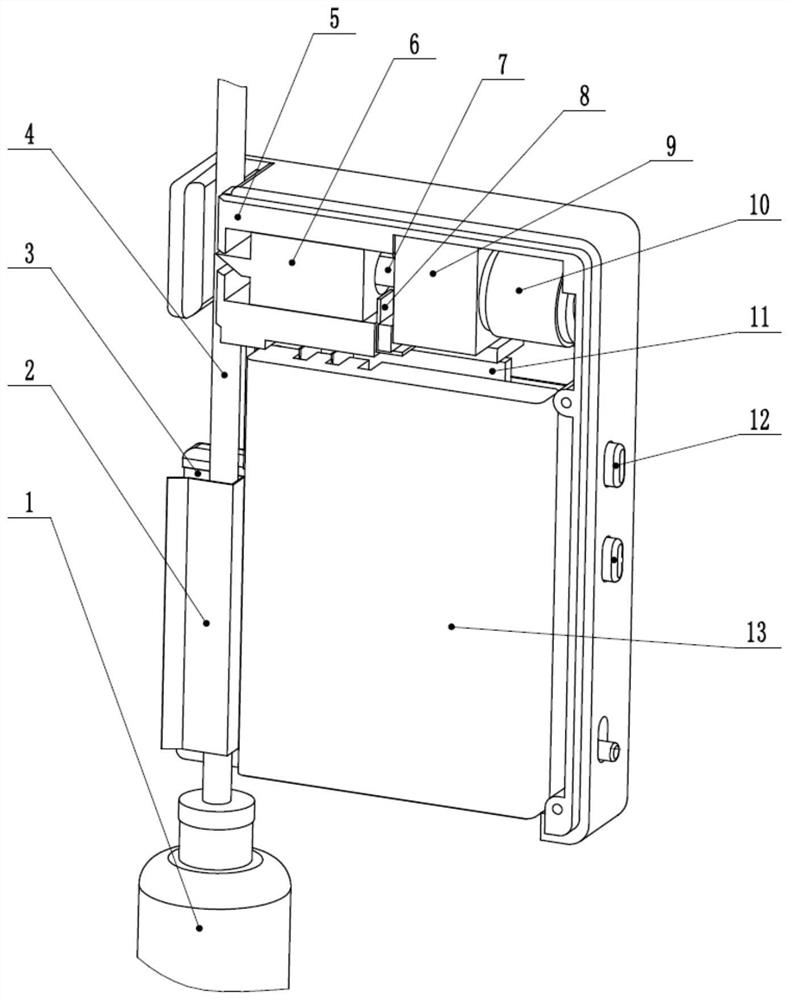 An intelligent infusion monitoring device and method capable of controlling infusion flow rate