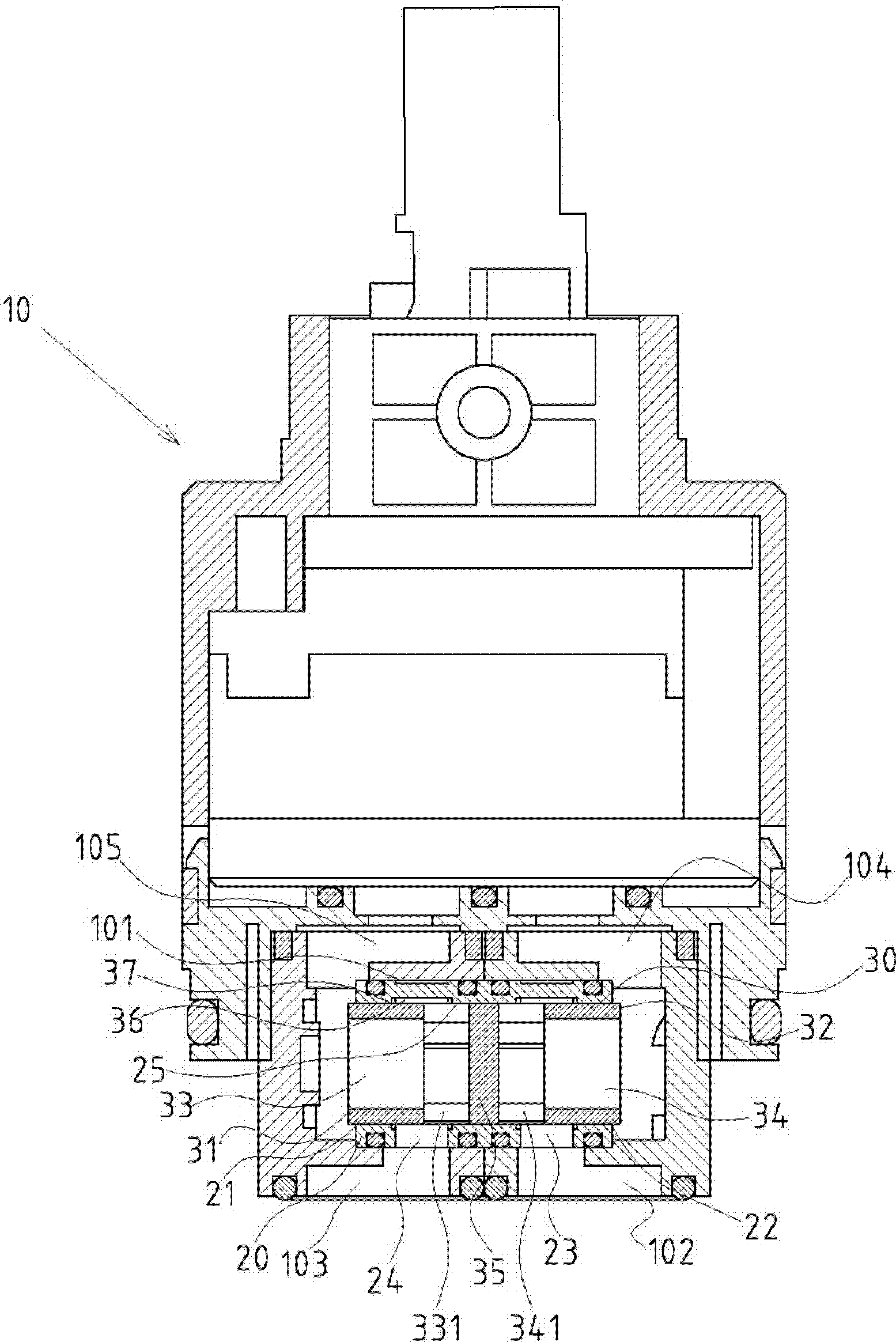 Balance valve having function of improving actuating sensitivity