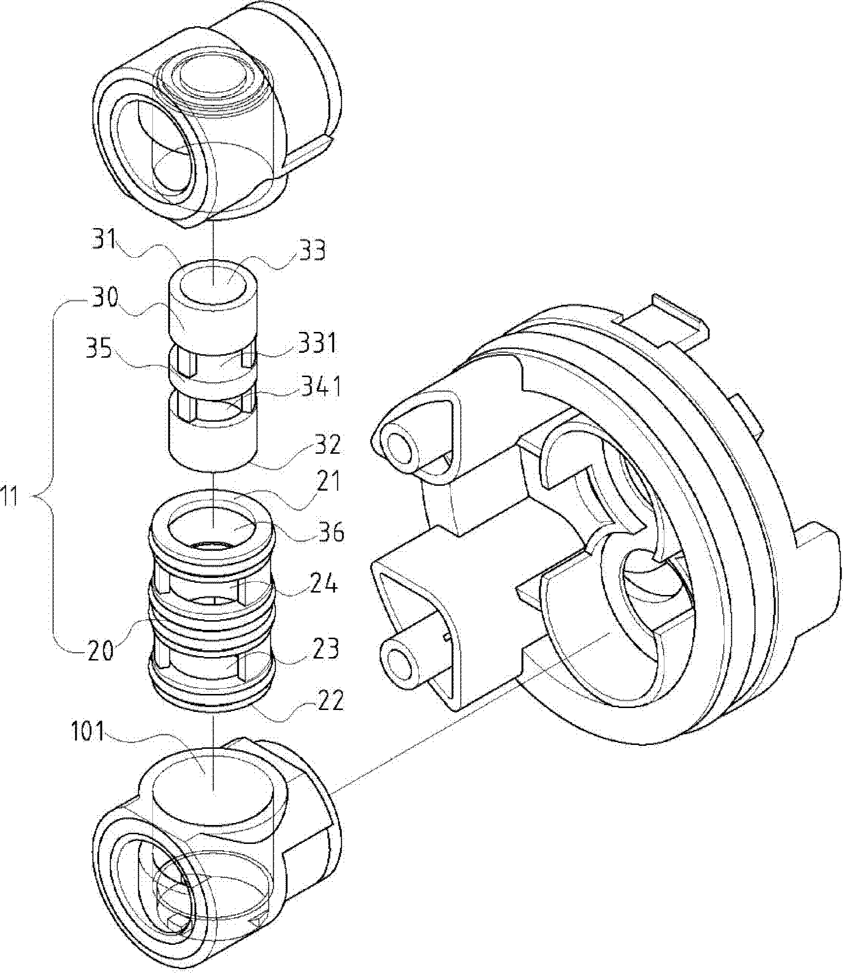 Balance valve having function of improving actuating sensitivity