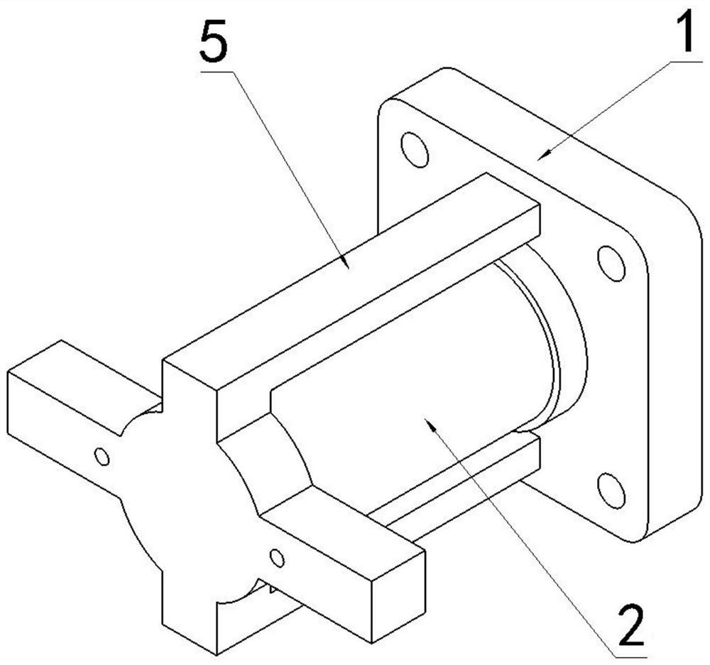 Electromagnetic-triggered pressing and releasing device and using method