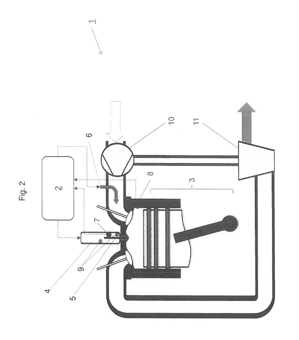 Dual-fuel internal combustion engine