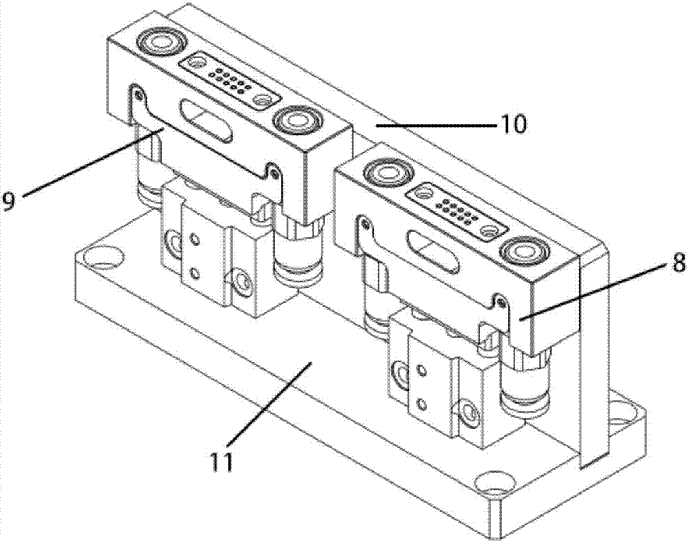 Nozzle quick changing system for 3D printing machine and printing machine