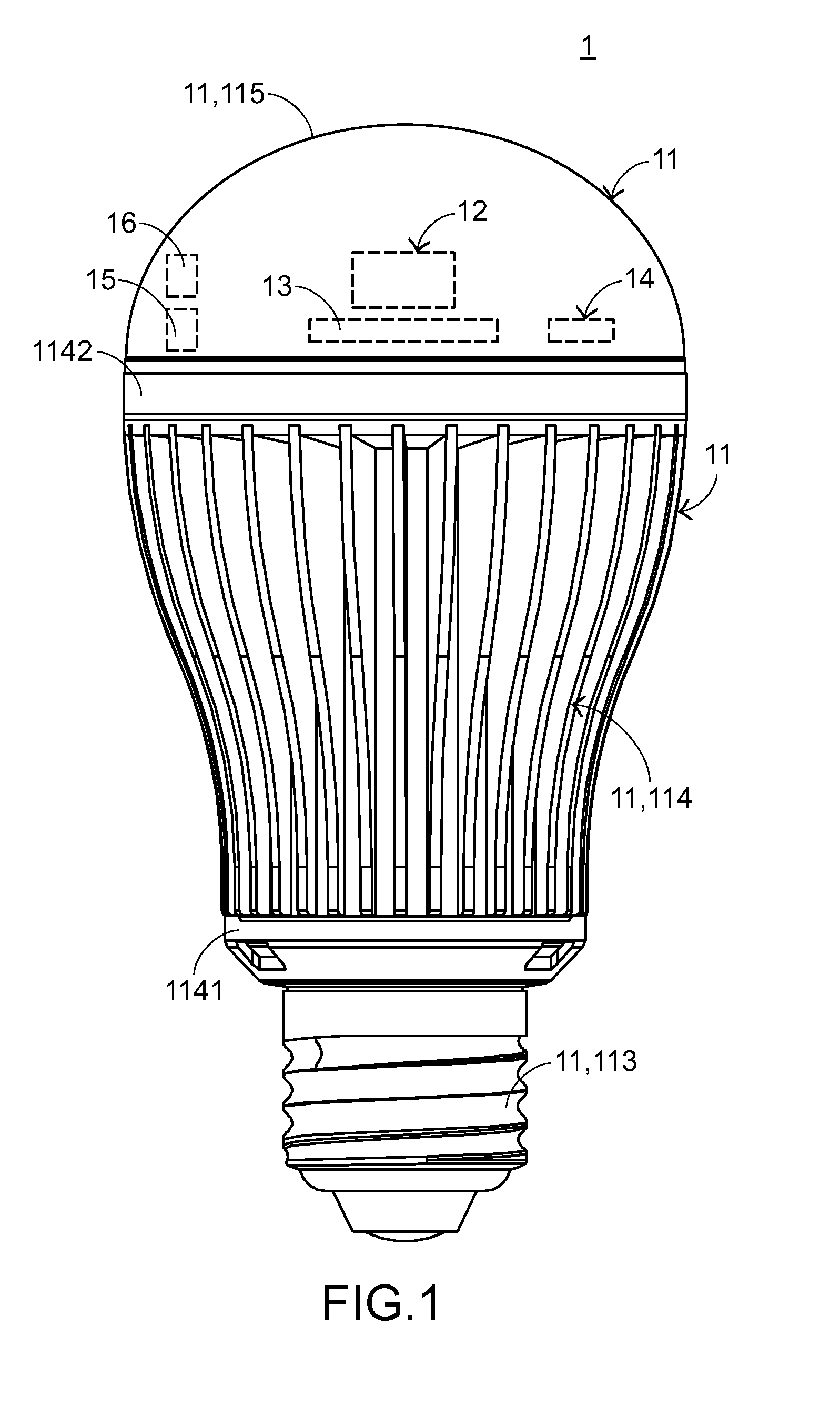 Optically controlled lighting device and control method thereof