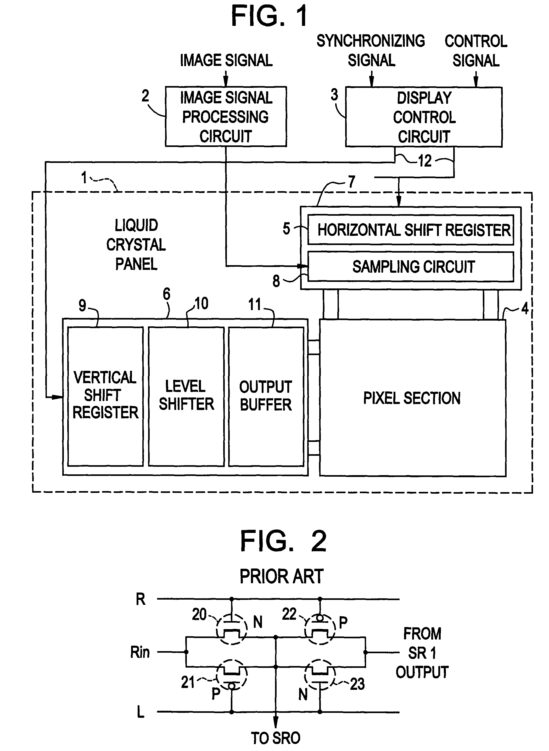 Display panel drive circuit and display panel