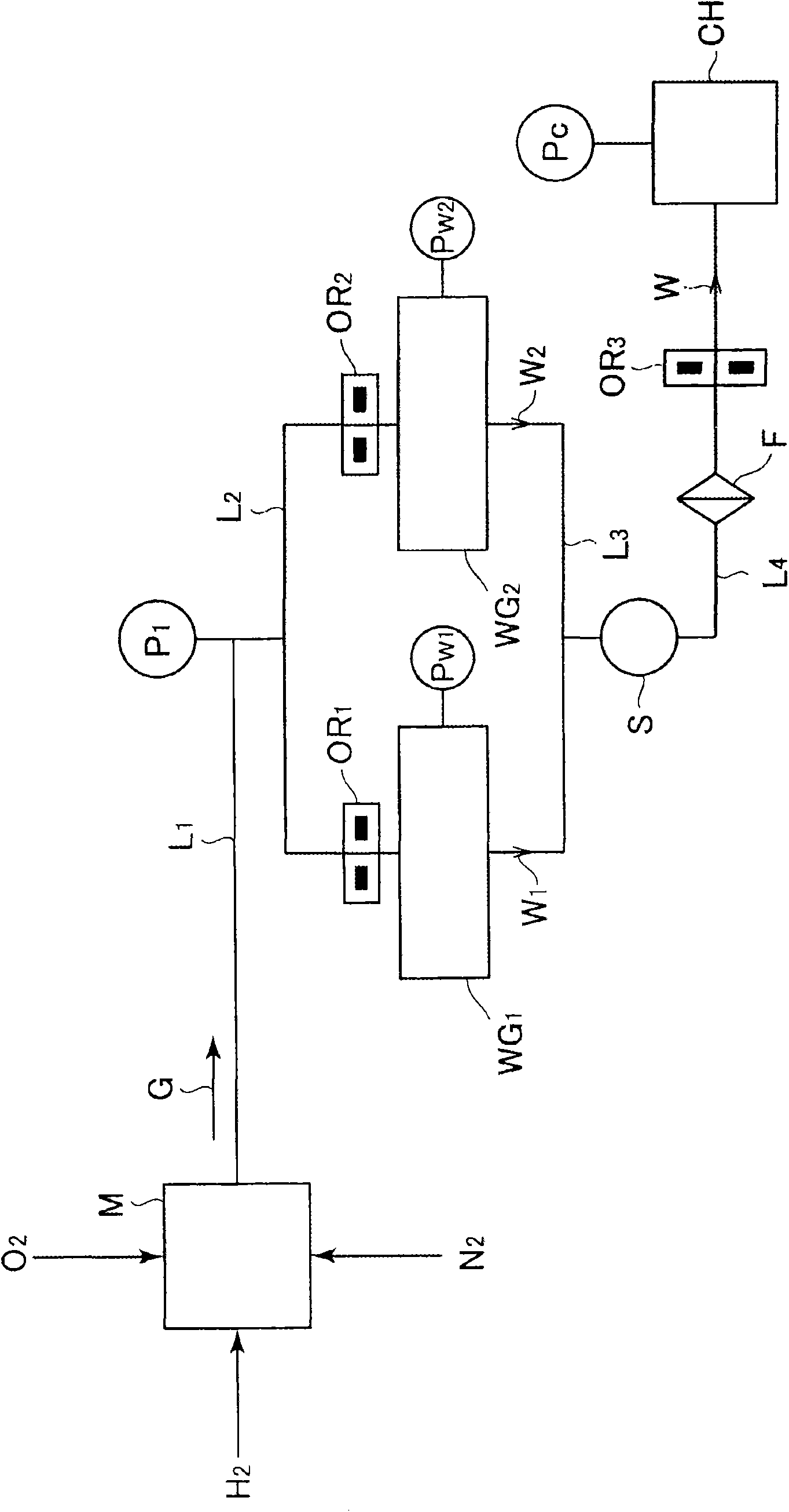 Method of parallel run of reaction furnace for moisture generation