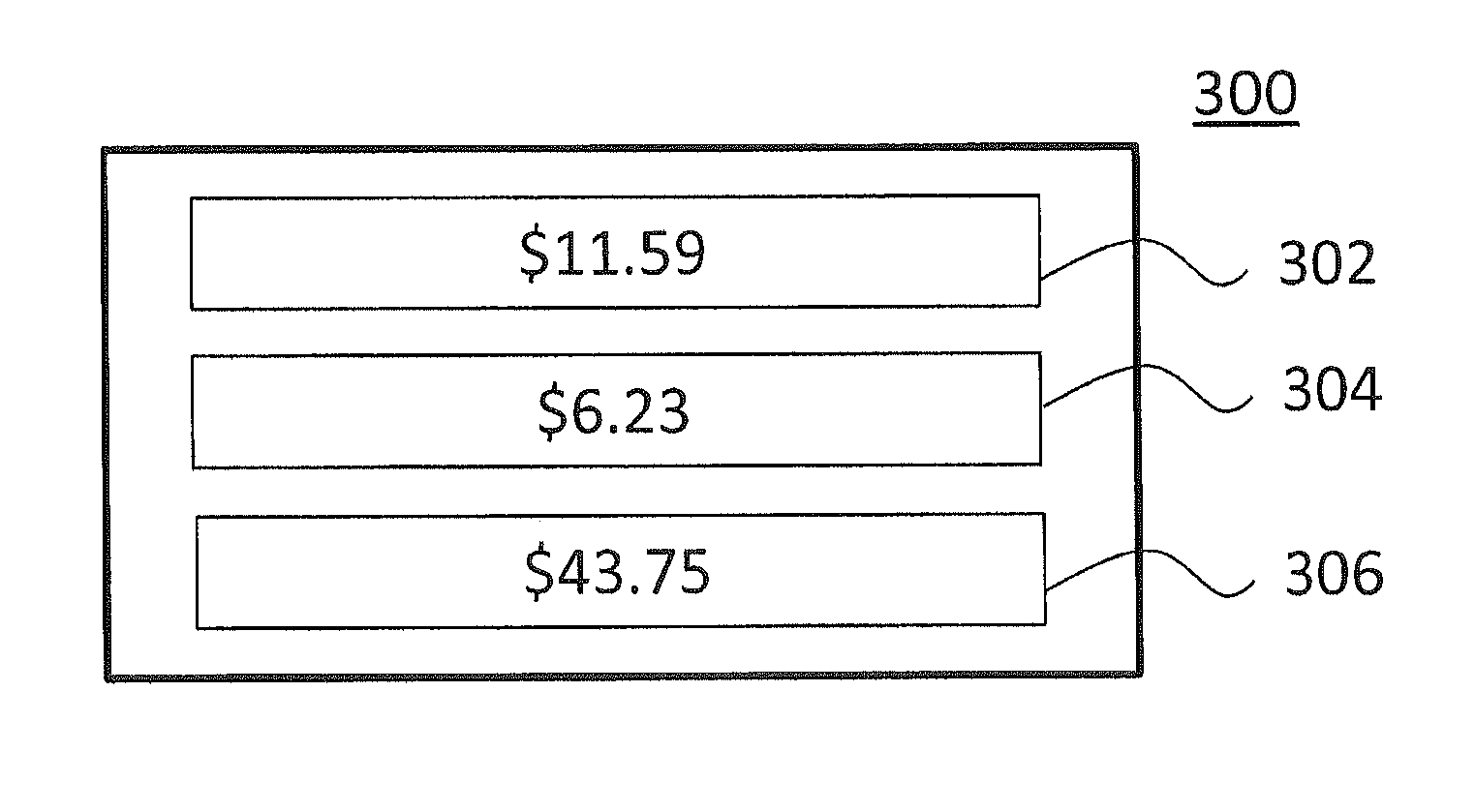 Driver display of energy consumption as a monetary rate
