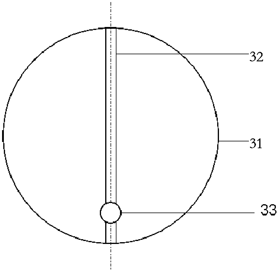 Performance measuring device of surface light source lamp