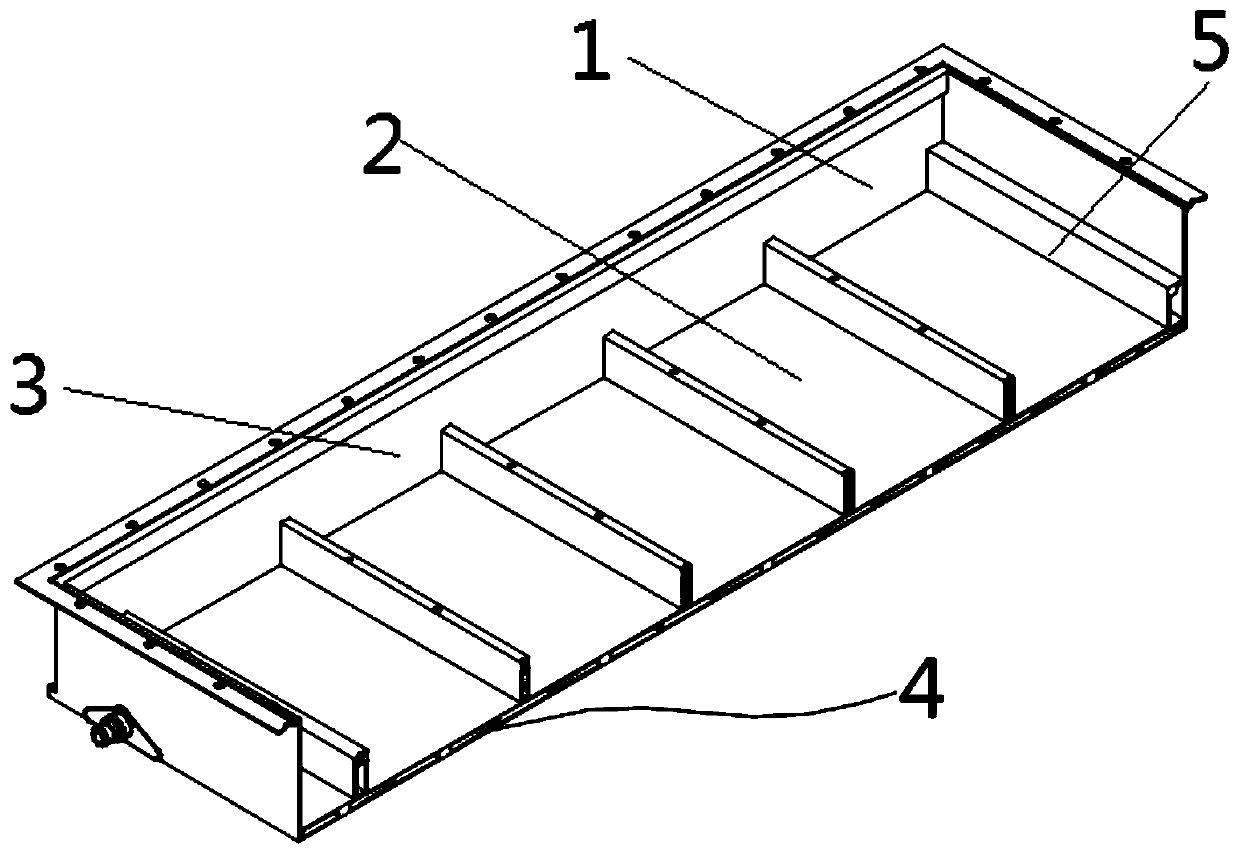 Power battery pack structure